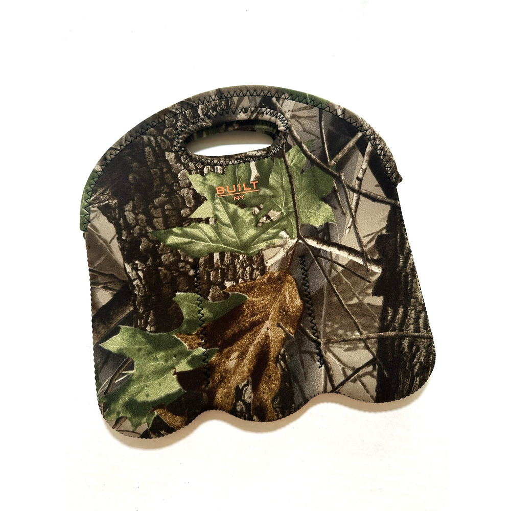 Built NY Neoprene 6 pack insulated Drink Tote Bag, Realtree Camo Pattern